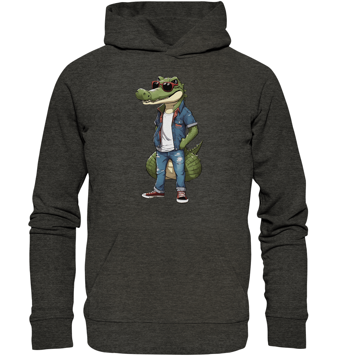 Krokodil - Organic Hoodie - ArtfulShenwyn