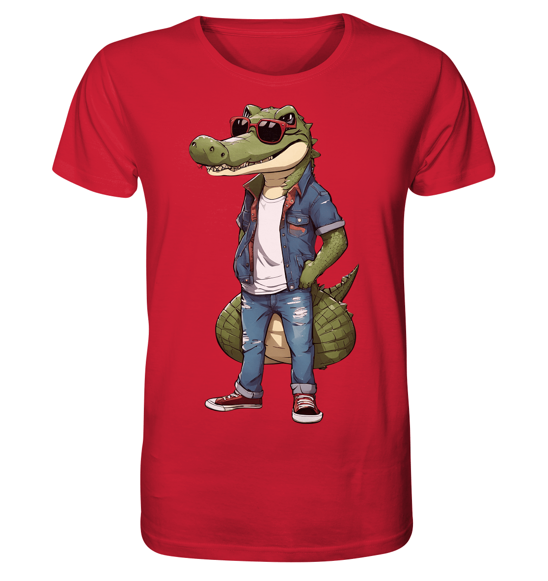 Krokodil - Organic Shirt - ArtfulShenwyn