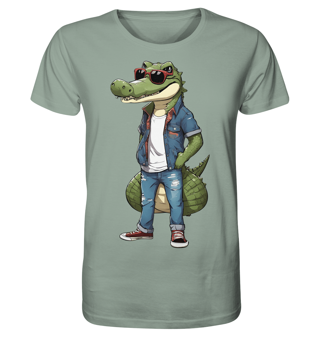 Krokodil - Organic Shirt - ArtfulShenwyn