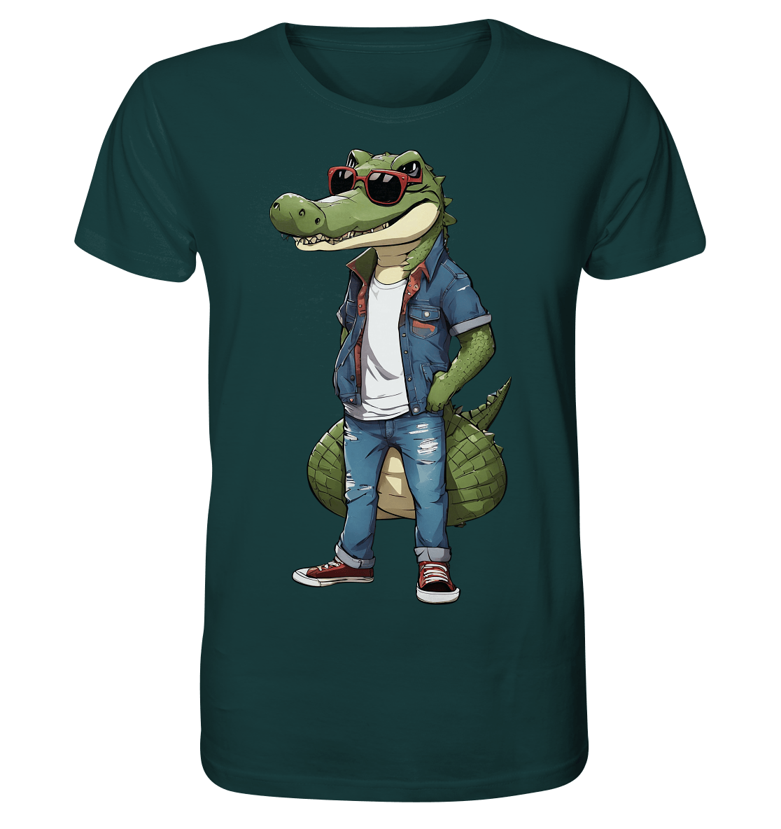 Krokodil - Organic Shirt - ArtfulShenwyn