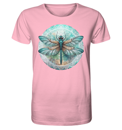 Libelle grün Mandala - Organic Shirt - ArtfulShenwyn