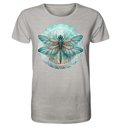 Libelle grün Mandala - Organic Shirt - ArtfulShenwyn