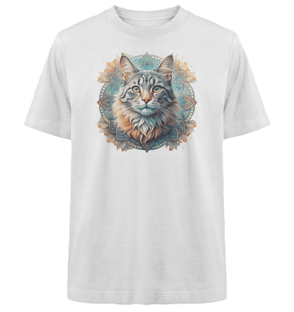 Mystic Cat - Heavy Oversized Organic Shirt - ArtfulShenwyn