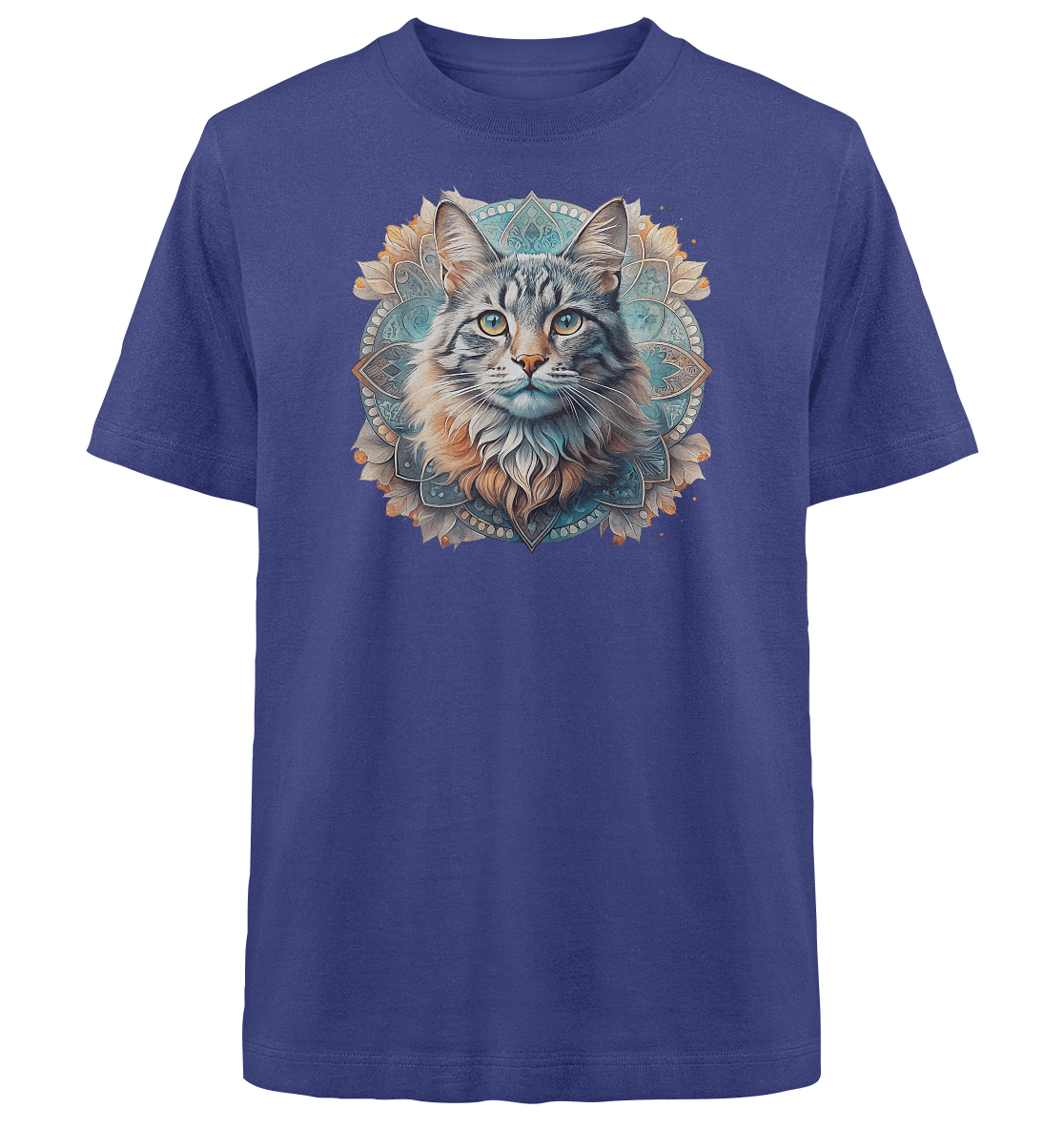 Mystic Cat - Heavy Oversized Organic Shirt - ArtfulShenwyn