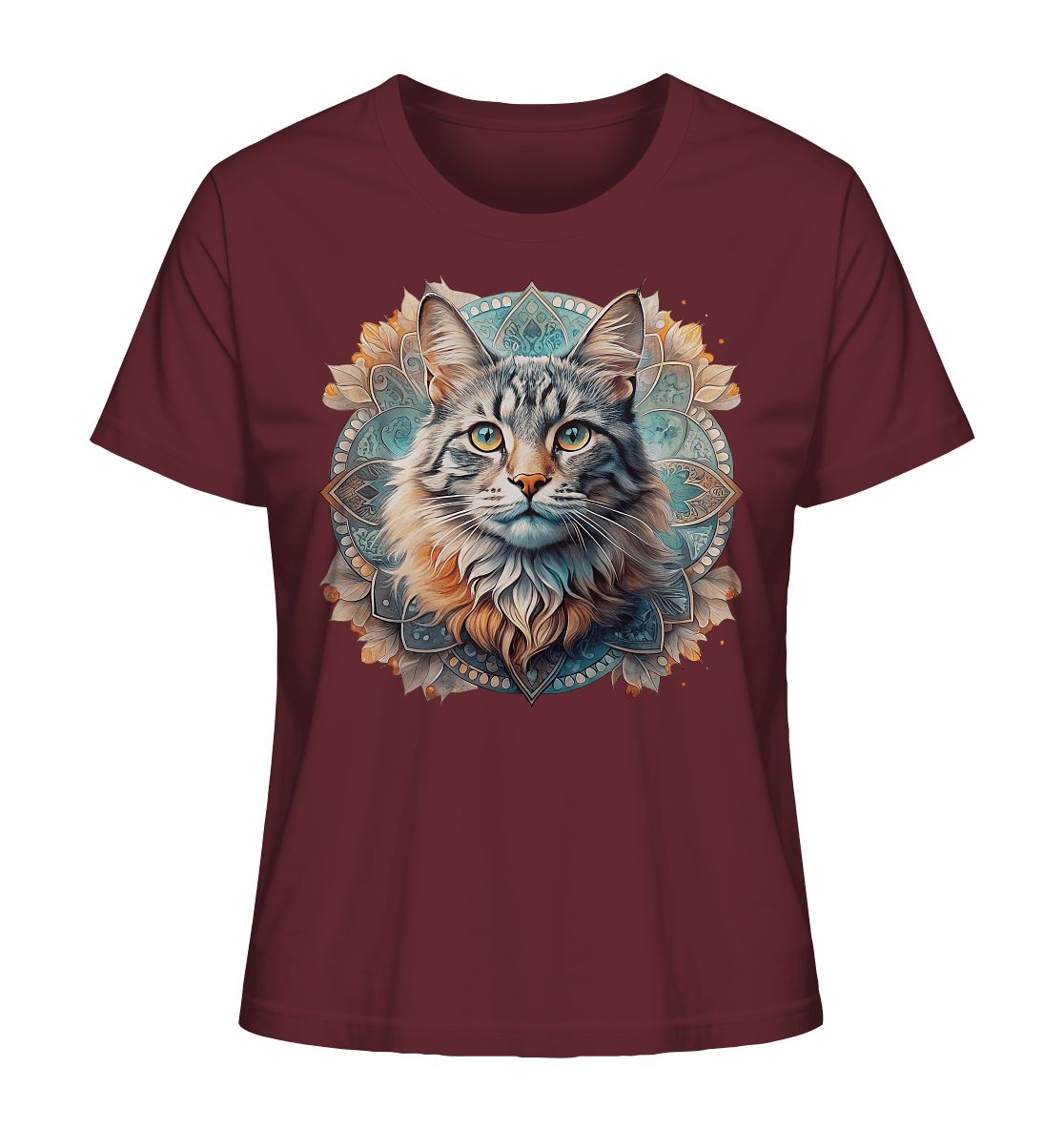 Mystic Cat - Ladies Organic Shirt - ArtfulShenwyn