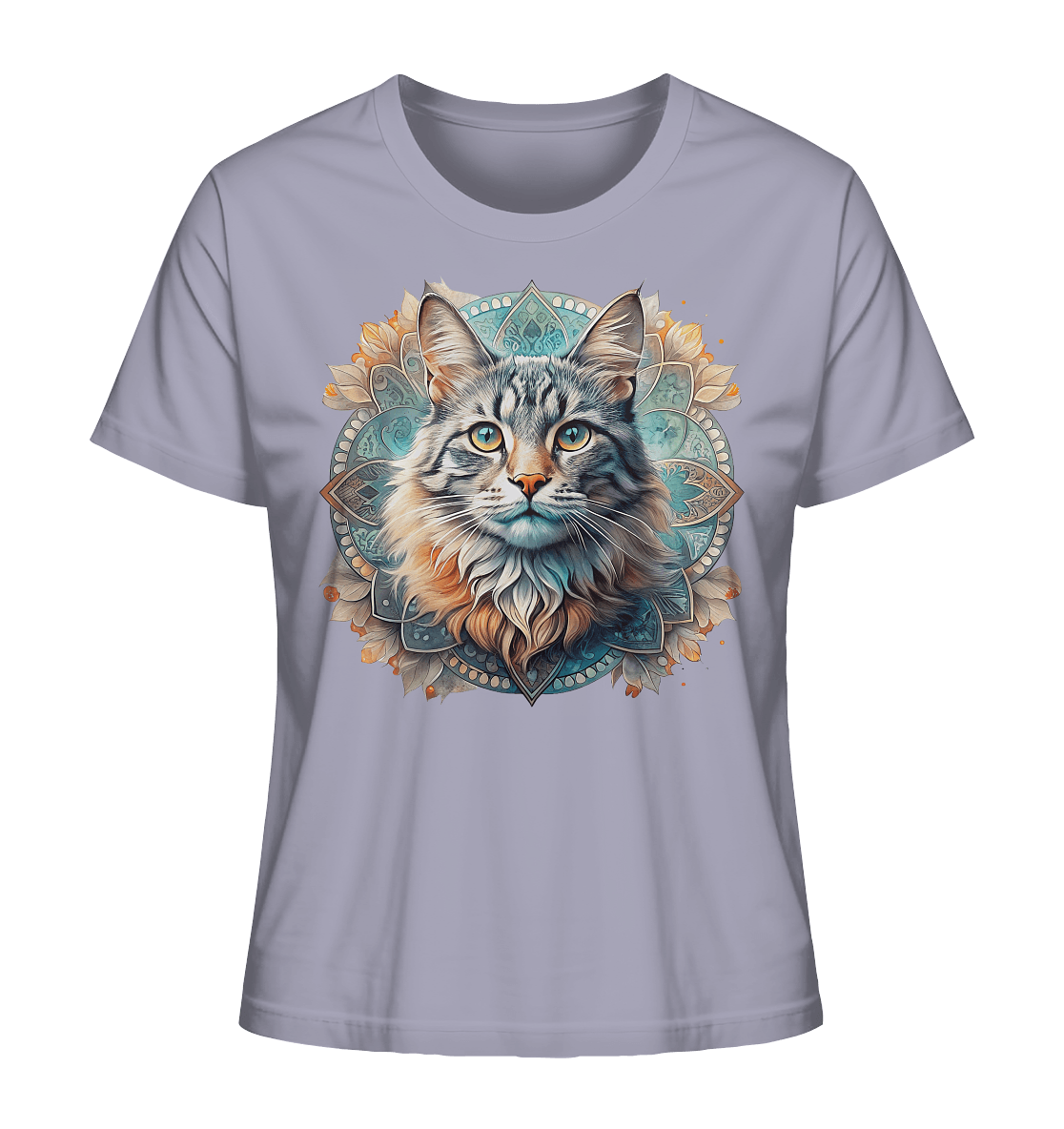 Mystic Cat - Ladies Organic Shirt - ArtfulShenwyn