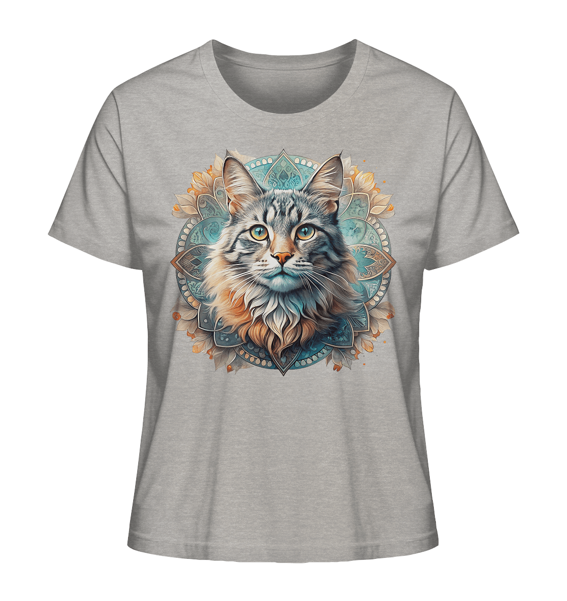 Mystic Cat - Ladies Organic Shirt - ArtfulShenwyn