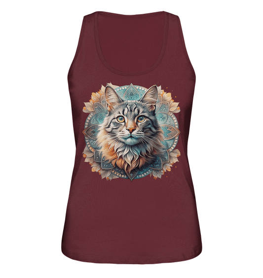 Mystic Cat - Ladies Organic Tank-Top - ArtfulShenwyn