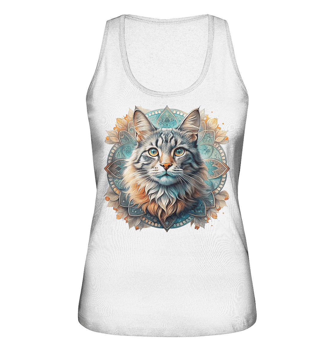 Mystic Cat - Ladies Organic Tank-Top - ArtfulShenwyn