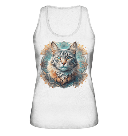 Mystic Cat - Ladies Organic Tank-Top - ArtfulShenwyn