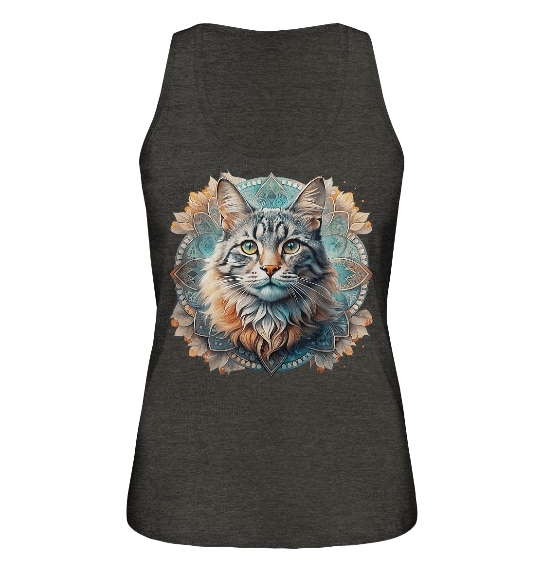 Mystic Cat - Ladies Organic Tank-Top - ArtfulShenwyn