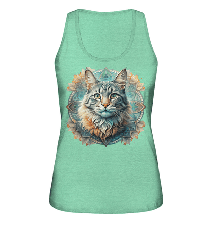 Mystic Cat - Ladies Organic Tank-Top - ArtfulShenwyn