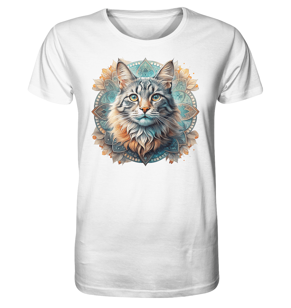 Mystic Cat - Organic Basic Shirt - ArtfulShenwyn