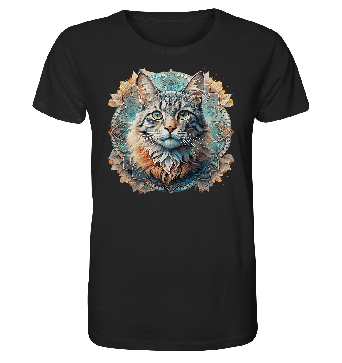 Mystic Cat - Organic Basic Shirt - ArtfulShenwyn