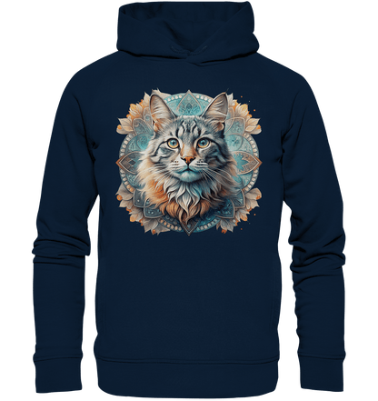 Mystic Cat - Organic Fashion Hoodie - ArtfulShenwyn