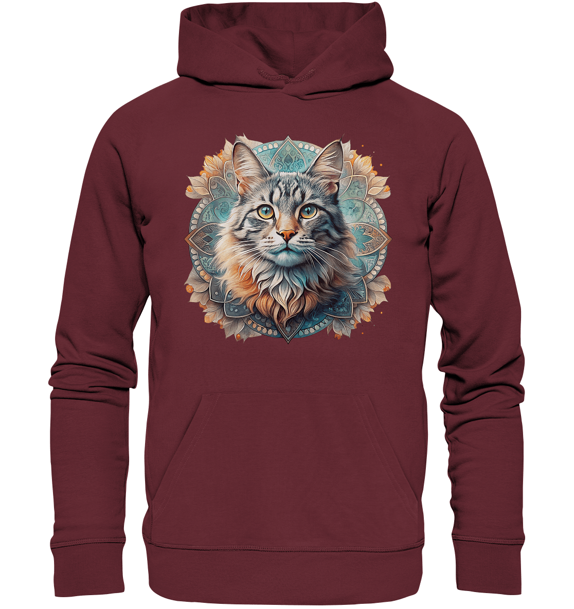 Mystic Cat - Organic Hoodie - ArtfulShenwyn