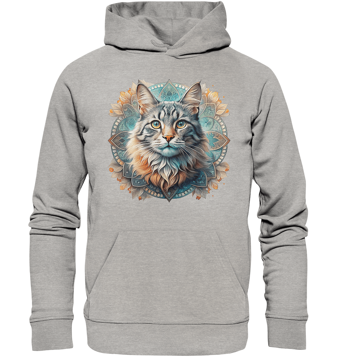 Mystic Cat - Organic Hoodie - ArtfulShenwyn