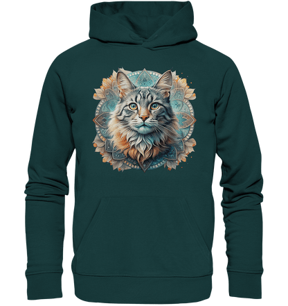 Mystic Cat - Organic Hoodie - ArtfulShenwyn