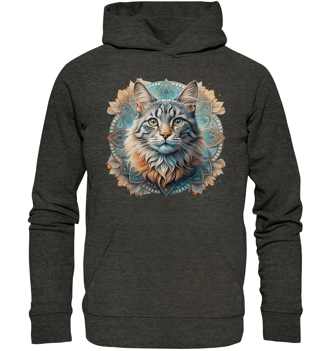 Mystic Cat - Organic Hoodie - ArtfulShenwyn