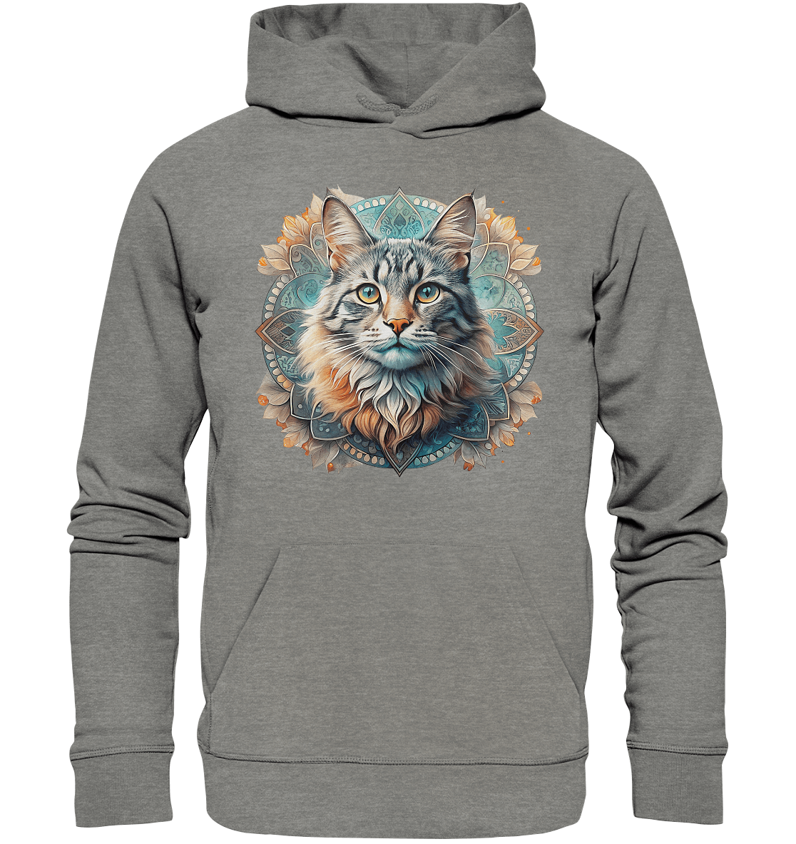 Mystic Cat - Organic Hoodie - ArtfulShenwyn