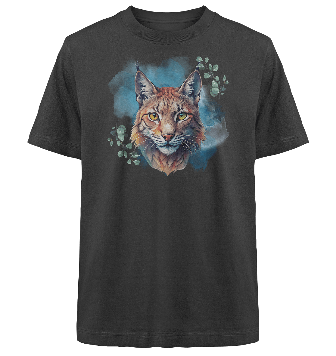 Mystic Lynx - Heavy Oversized Organic Shirt - ArtfulShenwyn