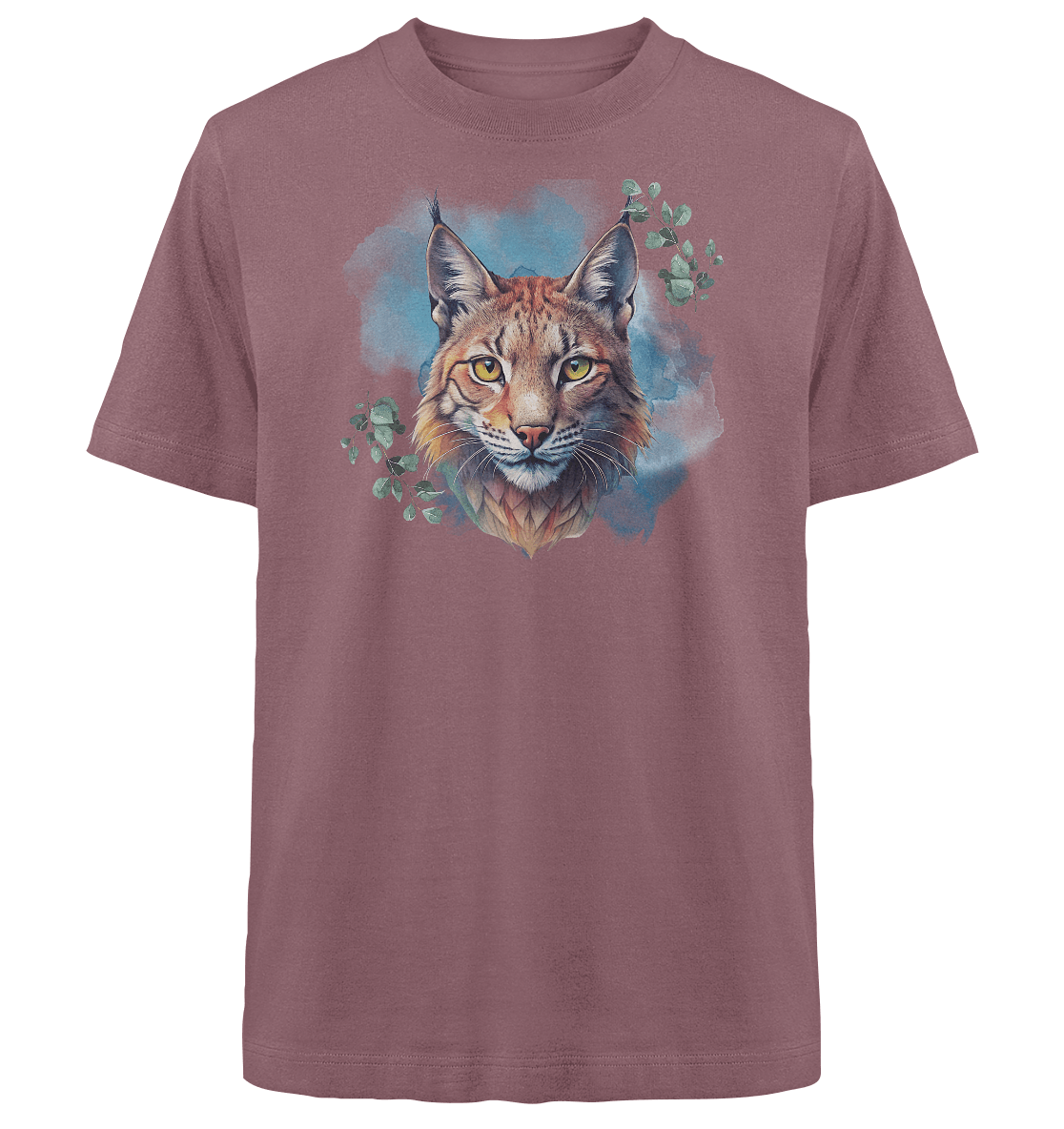 Mystic Lynx - Heavy Oversized Organic Shirt - ArtfulShenwyn