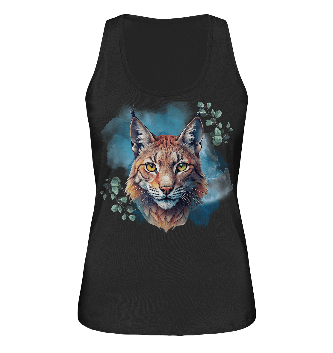 Mystic Lynx - Ladies Organic Tank-Top - ArtfulShenwyn