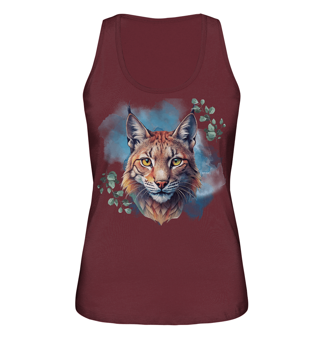 Mystic Lynx - Ladies Organic Tank-Top - ArtfulShenwyn