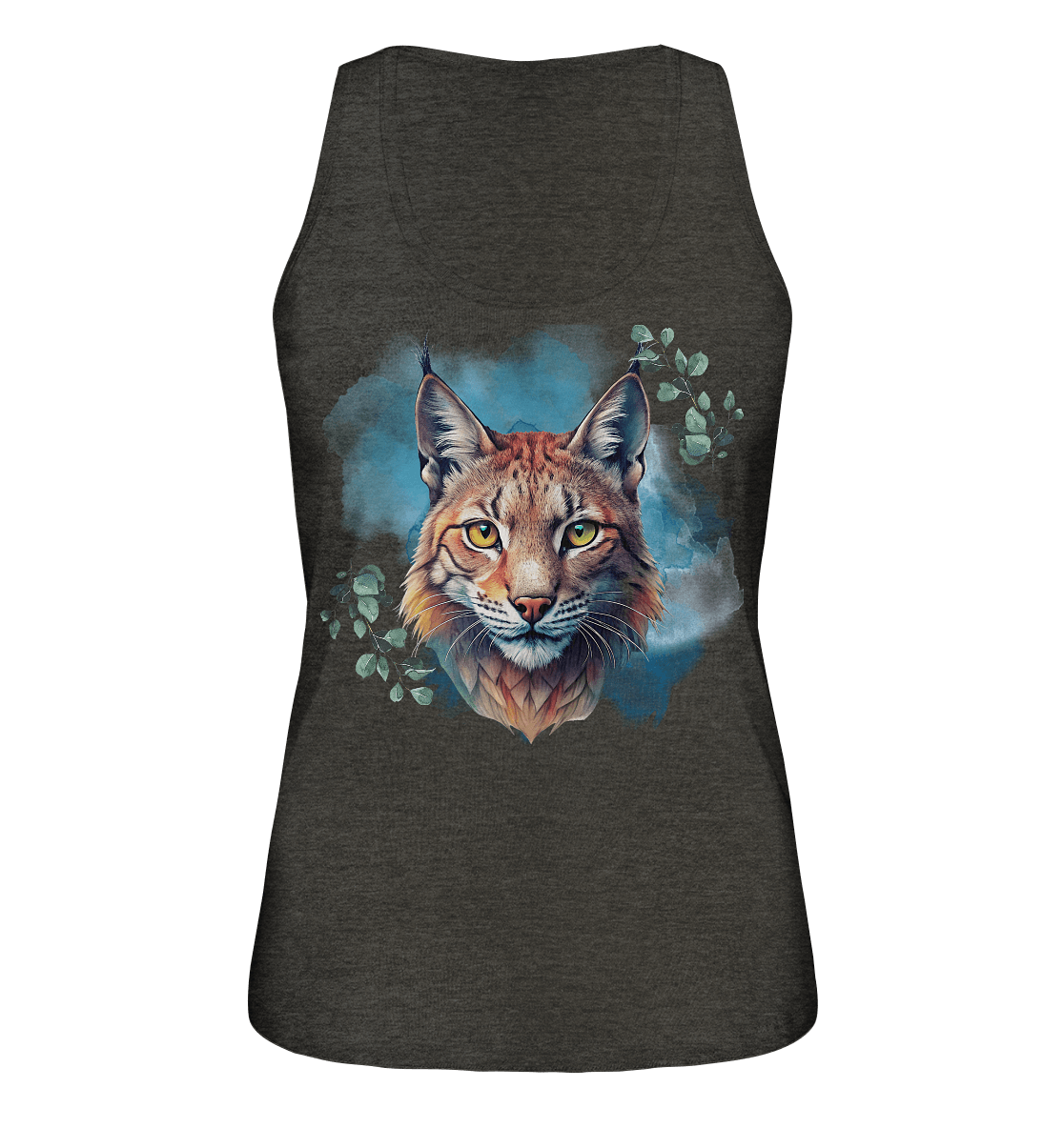 Mystic Lynx - Ladies Organic Tank-Top - ArtfulShenwyn