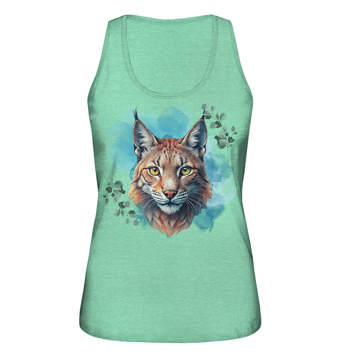 Mystic Lynx - Ladies Organic Tank-Top - ArtfulShenwyn