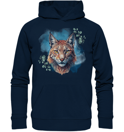 Mystic Lynx - Organic Basic Hoodie - ArtfulShenwyn