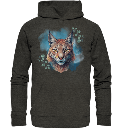 Mystic Lynx - Organic Basic Hoodie - ArtfulShenwyn