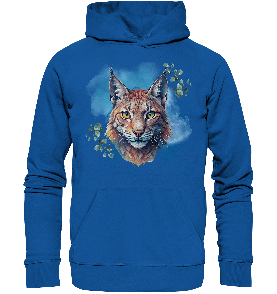 Mystic Lynx - Organic Basic Hoodie - ArtfulShenwyn