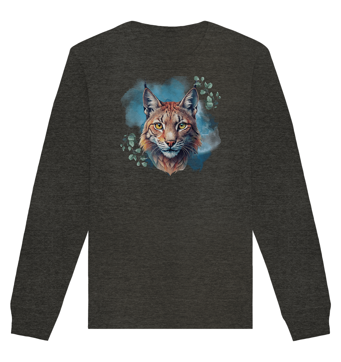 Mystic Lynx - Organic Basic Unisex Sweatshirt - ArtfulShenwyn