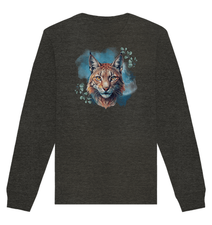 Mystic Lynx - Organic Basic Unisex Sweatshirt - ArtfulShenwyn