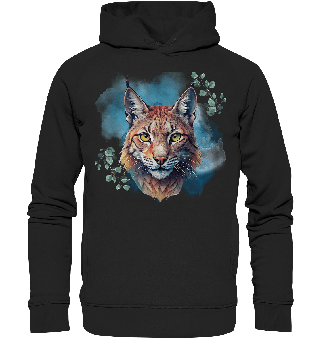 Mystic Lynx - Organic Fashion Hoodie - ArtfulShenwyn