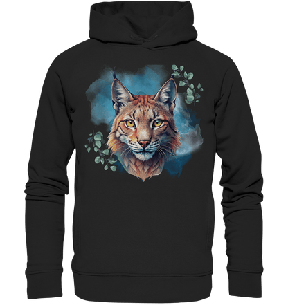 Mystic Lynx - Organic Fashion Hoodie - ArtfulShenwyn