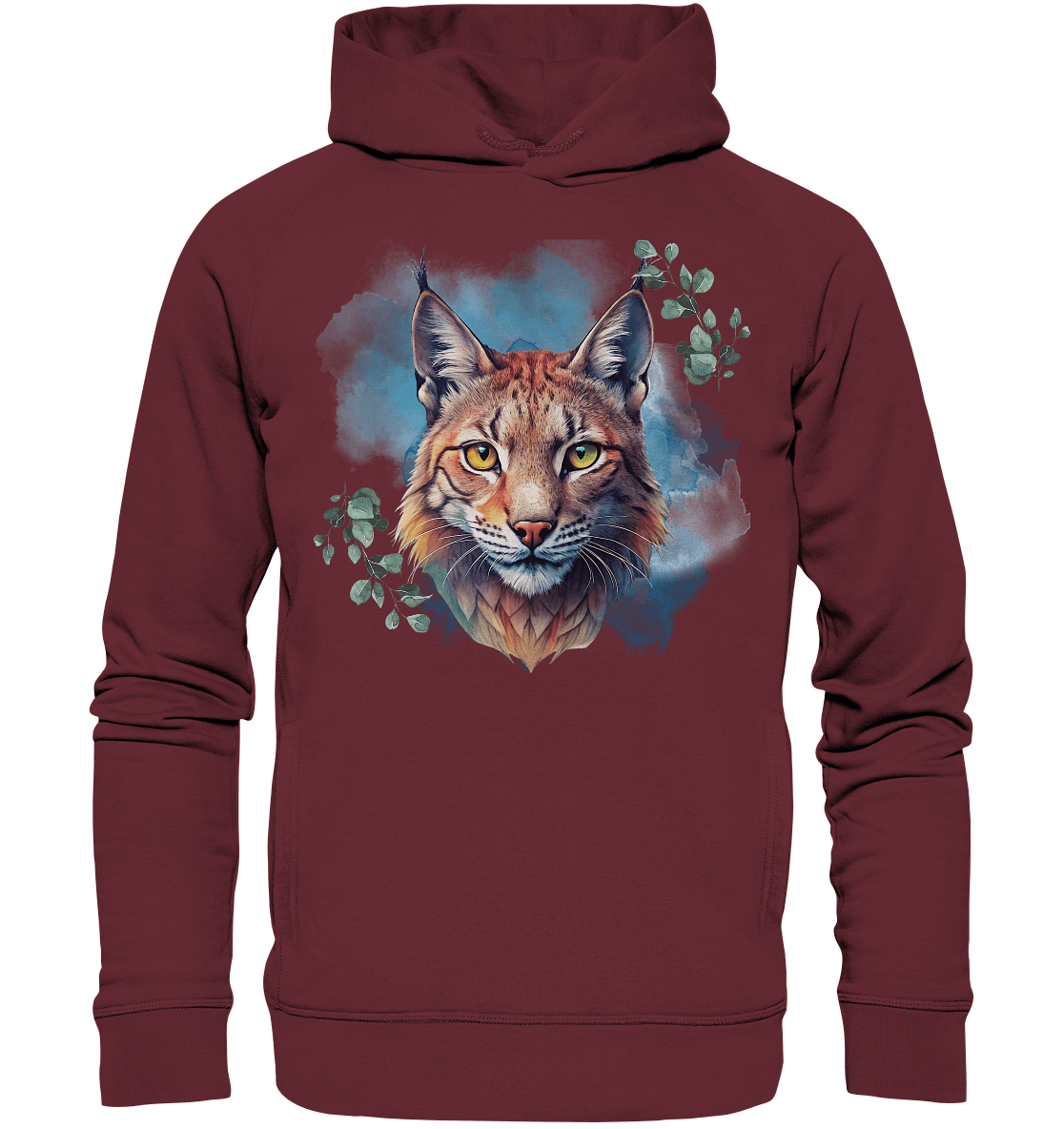 Mystic Lynx - Organic Fashion Hoodie - ArtfulShenwyn