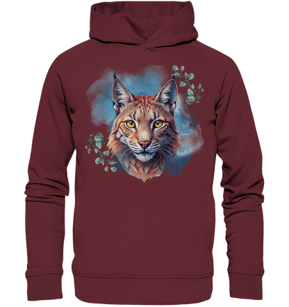 Mystic Lynx - Organic Fashion Hoodie - ArtfulShenwyn