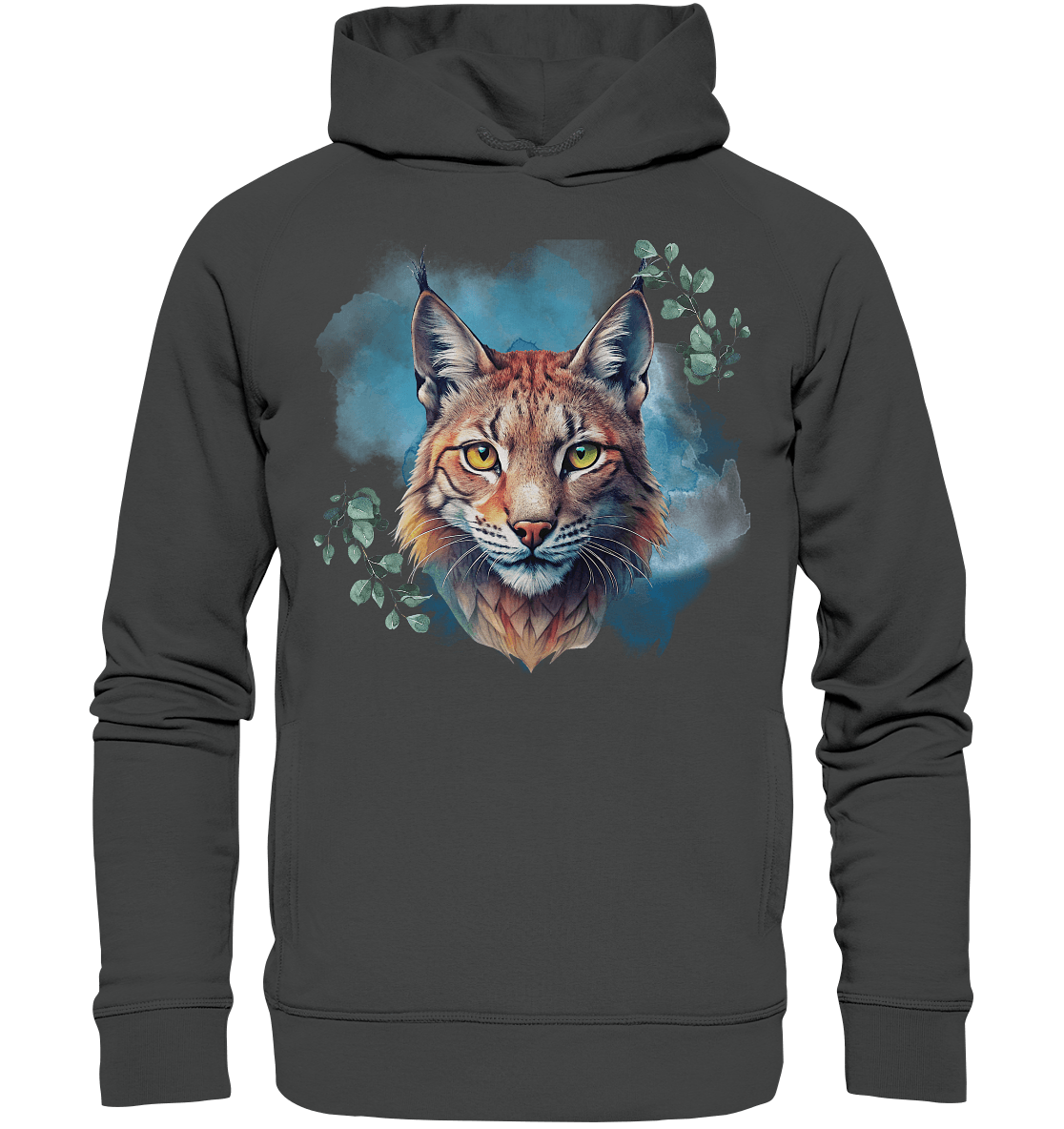 Mystic Lynx - Organic Fashion Hoodie - ArtfulShenwyn