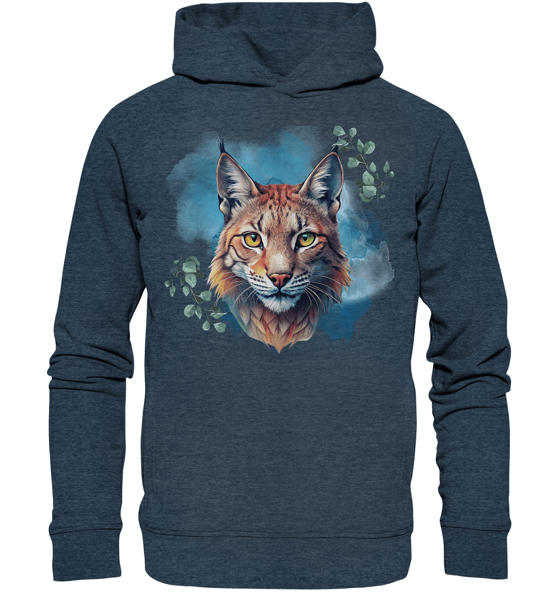 Mystic Lynx - Organic Fashion Hoodie - ArtfulShenwyn