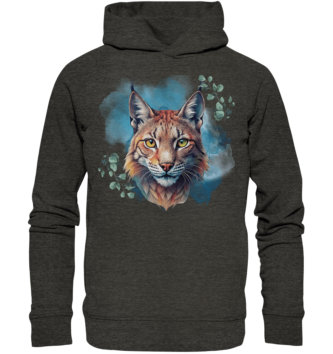 Mystic Lynx - Organic Fashion Hoodie - ArtfulShenwyn