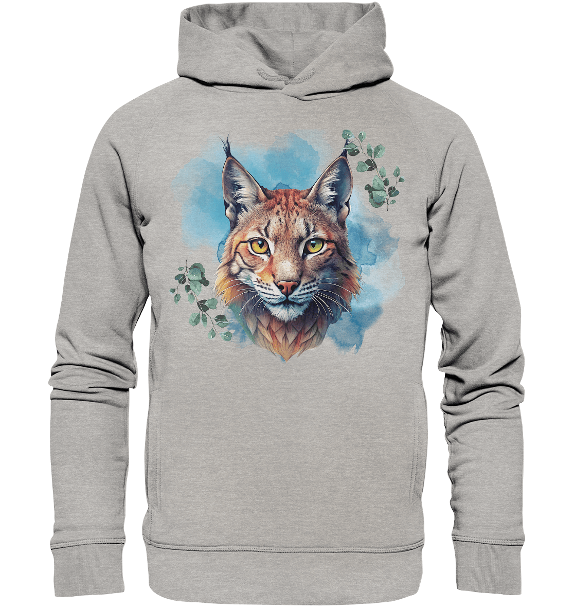 Mystic Lynx - Organic Fashion Hoodie - ArtfulShenwyn