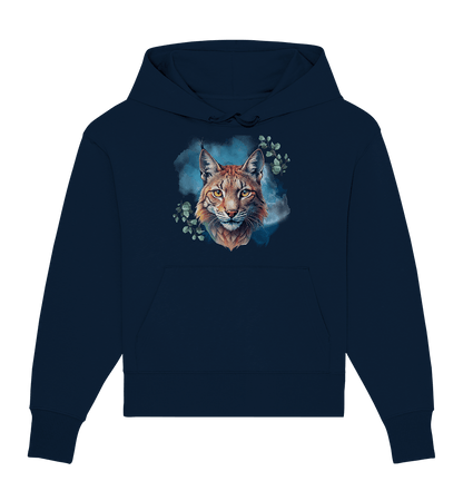 Mystic Lynx - Organic Oversize Hoodie - ArtfulShenwyn