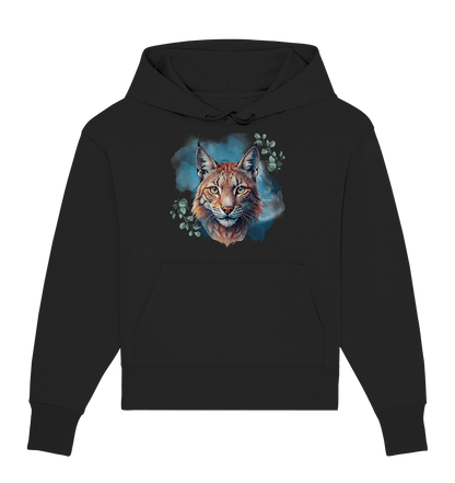 Mystic Lynx - Organic Oversize Hoodie - ArtfulShenwyn