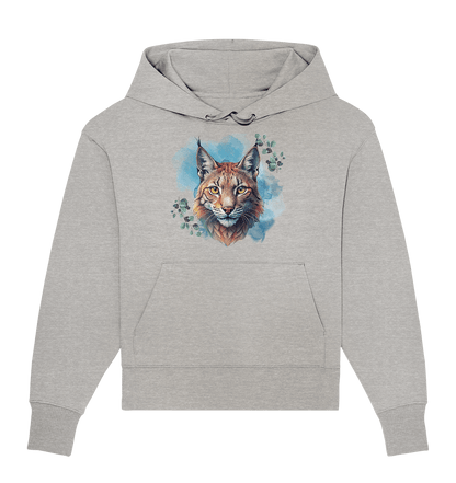 Mystic Lynx - Organic Oversize Hoodie - ArtfulShenwyn