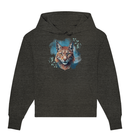 Mystic Lynx - Organic Oversize Hoodie - ArtfulShenwyn