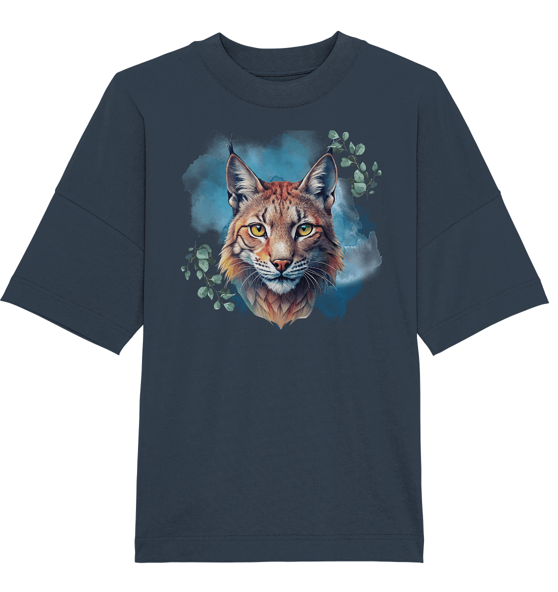 Mystic Lynx - Organic Oversize Shirt - ArtfulShenwyn