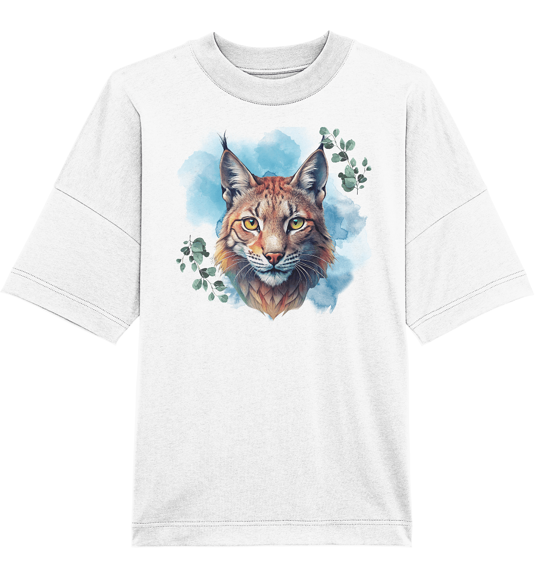 Mystic Lynx - Organic Oversize Shirt - ArtfulShenwyn