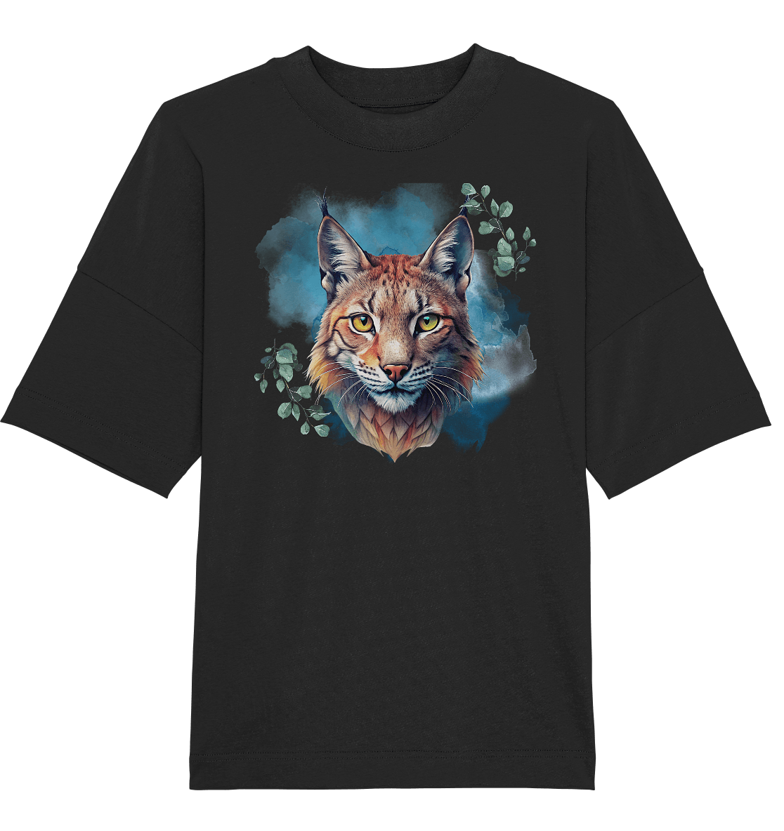 Mystic Lynx - Organic Oversize Shirt - ArtfulShenwyn